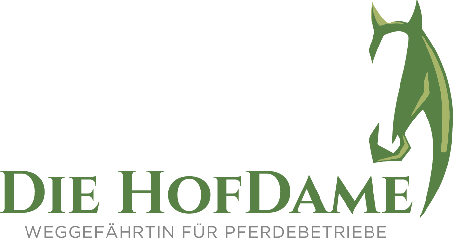 Logo Die HofDame Marketingberatung für Pferdebetriebe